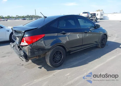 2014 Hyundai Accent Gls z USA, uszkodzony, nr VIN KMHCT4AE5EU719004